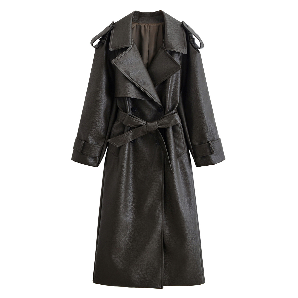 On Sale Flare Trench Coat Elegant Muslim Style, Loose Fit