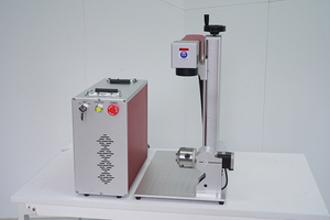 Machine de marquage laser à fibre 3D Mopa à gravure couleur dynamique 3D Laser à fibre CNC facile à utiliser pour supports métalliques DXF PLT - Product Image 2