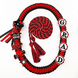 Venta <span class=keywords><strong>al</strong></span> <span class=keywords><strong>por</strong></span> <span class=keywords><strong>mayor</strong></span> 2025 graduación cinta Leis collar regalos fiesta accesorios para mujeres hombres graduación Escuela universidad - Product Image 3