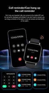 P66 <span class=keywords><strong>iPhone</strong></span> 15 <span class=keywords><strong>Pro</strong></span> <span class=keywords><strong>Max</strong></span> 14 <span class=keywords><strong>13</strong></span> 12 11 XR สมาร์ทวอทช์ สายพลาสติก สำหรับโทรออก ตรวจสุขภาพ ติดตามการออกกำลังกาย แบตเตอรี่ใช้งานได้ 7 วัน - Product Image 3