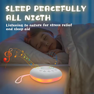 Mesin tidur anak portabel, baru kesehatan pintar kebisingan putih perangkat bantuan tidur dengan suara portabel untuk tidur lebih baik - Product Image 2