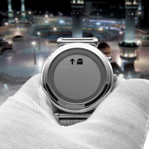 AL-SAHAR Cổ Điển Phụ Nữ Đồng Hồ Đeo Tay Azan Đồng Hồ Hồi Giáo Tự Động Qibla Phụ Kiện Thế Giới Thời Gian Cầu Nguyện Nhắc Nhở Hồi Giáo Quà Tặng Cho Phụ Nữ - Product Image 5