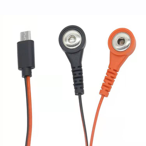 2.35mm Safety-Plug with Standard 2mm Pins Connectors TENS Electrode Leads Wires/Cables - Product Image 6