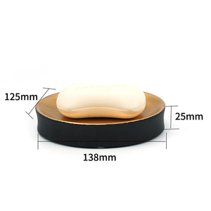 Portasapone Ovale in Resina Moderno Personalizzato, Accessorio da Bagno Fatto a Mano in Poliresina - Product Image 2