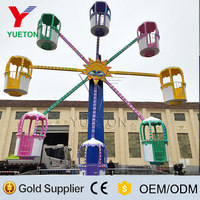 Prix pas cher parc d'attractions manèges manège attraction carnaval enfants aire de jeux pour enfants petite mini grande roue à vendre