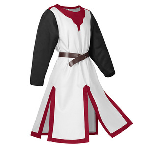 Disfraz Medieval para <span class=keywords><strong>Hombre</strong></span> Guerrero Caballero LARP Cosplay Túnica <span class=keywords><strong>Chaleco</strong></span> Bata Camisa Tabardo Abrigo Adulto Halloween Carnaval Fiesta de Disfraces - Product Image 4