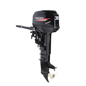 Hangkai 30hp <span class=keywords><strong>2</strong></span> Takt Benzine Buitenboordbootmotoren Hoge Kwaliteit Manul Start Elektrische Start Speedboot Motor - Product Image 1