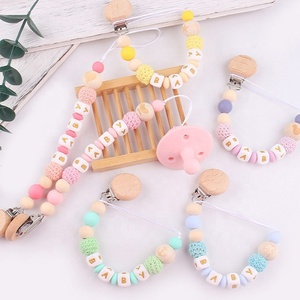 Vendita calda in Silicone per bambini <span class=keywords><strong>ciuccio</strong></span> a catena con catenina per manichetta - Product Image 2