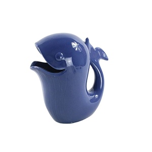 Gốm Màu Xanh Cá Voi Hình <span class=keywords><strong>Gurgle</strong></span> Nước Jug Tùy Chỉnh <span class=keywords><strong>Gurgle</strong></span> Cá <span class=keywords><strong>Pitcher</strong></span> - Product Image 1