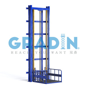 Özelleştirilmiş hidrolik küçük endüstriyel asansör monoray tek silindirli yük asansörü - Product Image 3