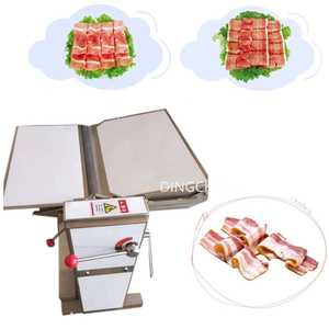 Cortadora comercial multifuncional de piel de cerdo y carne de res, rebanadora pequeña para Chicharron y otros cortes - Product Image 5