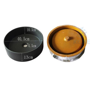 Khuôn chậu rửa hình vuông, khuôn chậu nhà tắm, khuôn chậu bê tông, khuôn thủ công chậu rửa, khuôn silicon chậu rửa mặt có khung gỗ - Product Image 1