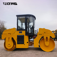 Chine Prix d'usine 6 tonnes Double tambour rouleau de route compacteur municipal machine Kama moteur pompe à engrenages rouleau de route de haute qualité