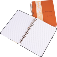 Cuaderno Espiral Personalizado con Diseño de Dibujos Animados, Tapa Dura, Papel Recubierto con Estampado Dorado, Libreta Espiral Creativa, Logotipo Personalizado Disponible, Tamaños A4 y A5