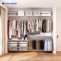 Armoire moderne de luxe en bois avec portes coulissantes, écologique, pour chambre à coucher, hôpital, escalier, salle à manger, usage domestique, montage mural, 2,6 m