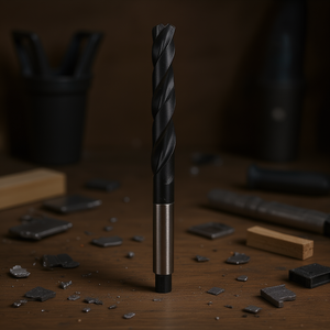 ดอกสว่านเจาะเหล็ก HSS แบบปลายตัดเกลียวพร้อมก้าน Morse Taper Shank สำหรับเจาะโลหะ ไม้ และพลาสติก - Product Image 3