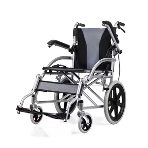 כיסא גלגלים ידני מתקפל עם משענות יד נשלפות או להעיף לאחור כיסא גלגלים גדול למבוגרים קיבולת 300 פאונד - Product Image 2