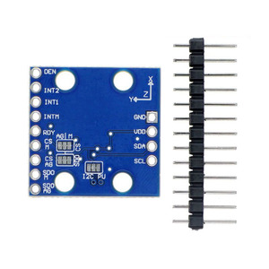 Mô-đun cảm biến 9 TRỤC GY-LSM9DS1-Gia Tốc kế có độ chính xác cao, con quay hồi chuyển, la bàn điện tử cho máy bay không người lái/Robot - Product Image 2