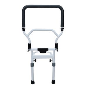 Barandilla de Apoyo para Cama de Rehabilitación para Personas Mayores, 47 cm de Altura, Blanca, Plegable, Ayuda para Levantarse, Soporte Anticaídas para Mayor Seguridad - Product Image 4