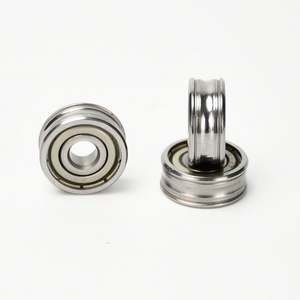 U5*23*6.5/8.1 U Groove <b>Track</b> Roller Sealed <b>Ball</b> Bearing Chrome Steel Oil Lubricated Precision P0 Single Row ZZ Sealed - Product Image 3