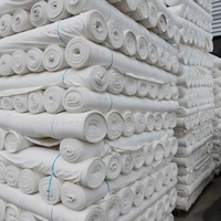 Tissu en taffetas tissé croisé 75D 190T 100% polyester léger, imperméable, respirant et à séchage rapide, teint, pour doublure de vêtements garçons et filles