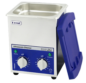 Nettoyeur ultrasonique pour lunettes, appareil de nettoyage à ultrasons, capacité 1,3 l, 60W, avec minuterie de chauffage, rasoir - Product Image 1