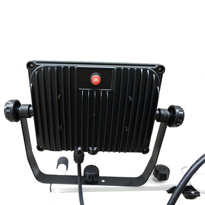 100W Dual-Đầu Chịu Mài Mòn Thời Tiết 14000 Lumen Xách Tay <span class=keywords><strong>LED</strong></span> Lũ Kim Loại Kính Thiên Văn Chân Máy Đứng Xoay Có Thể Thu Vào Thả Ánh Sáng - Product Image 3