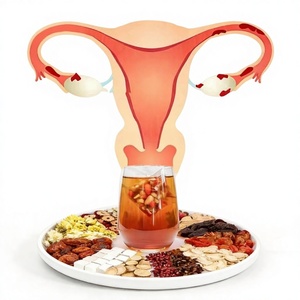 Tisane Bien-être aux Dattes Rouges et Baies de Goji pour la Fertilité, Équilibre Hormonal et Chaleur Uterine - Product Image 2