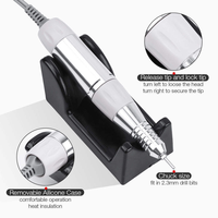 Lime à ongles électrique portable 30000 tr/min pour acrylique et gel, polisseuse professionnelle pour salon et usage domestique, personnalisable avec logo
