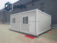 Zhongchen – Nouvelle Maison Préfabriquée Modulaire en Acier Démontable pour Bureau Mobile, Showroom et Logement Résidentiel en Conteneur aux États-Unis et au Canada