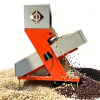 Machine de tri de graines de sésame à grande vitesse pour éliminer les grains noirs, jaunes et décolorés