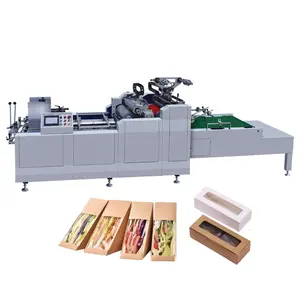 high speed Efficiency Humanization Paper Box Automatic Carton Window Patching Machine