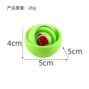 Novelty Sensory Spinner Cube Stress Relief 3D Infinite Flip Decompression Toys Sensory Stress Reliever Fidget Spinner Ball