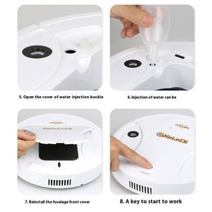 Koledi K250A todo en uno UV Lazy Smart Robot aspirador barrido fregado con funciones de secado húmedo enchufe de EE. UU. Hotel regalo al por mayor - Product Image 4