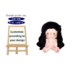 Tùy Chỉnh 10/20/40Cm Phim Hoạt Hình Nhân Vật Bông Búp Bê Đồ Chơi Sang Trọng Tùy Chỉnh Kpop Búp Bê Sang Trọng Quần Áo Phụ Kiện Mặt Dây Chuyền <span class=keywords><strong>Keychain</strong></span> - Product Image 4