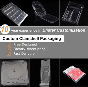 Impresión personalizada claro barato PET plegable blister clamshell embalaje tarjetas <span class=keywords><strong>para</strong></span> unidad <span class=keywords><strong>flash</strong></span> USB - Product Image 5