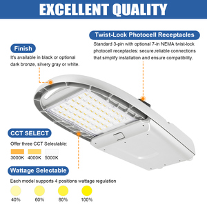 Lampe de rue LED AC NGT haute luminosité, étanche IP65, pour parking, route publique, 70W, 100W, 135W, 200W - Product Image 3