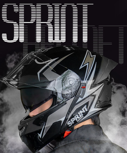 <span class=keywords><strong>Casque</strong></span> Modulaire de Moto Abs Bon Marché Flip Up Double Visières Full Face Motocross Casques d'Équitation Crash <span class=keywords><strong>Casque</strong></span> - Product Image 5