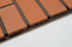 Honduras Briques en céramique rouge mince Matériau en ciment à bas prix pour l'architecture extérieure de la maison Panneaux muraux Jardins au Nigeria - Product Image 6