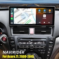 Écran tactile Android 15 CarPlay 12,3 pouces pour Acura TL 2008-2013, lecteur multimédia vidéo GPS, tableau de bord USB portable, garantie 1 an