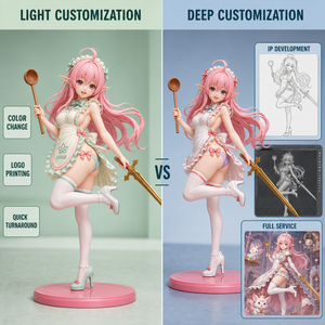 Statuetta Anime Personalizzata Elfo Fata Fantasy, Action Figure OEM ODM, Giocattolo Designer, Fabbrica di Giocattoli in PVC, Modellino da Collezione in Vinile 3D - Product Image 4