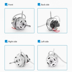 100-240V 50/60Hz đứng hộp tường bệ đứng quạt điện <span class=keywords><strong>AC</strong></span> động cơ một pha không đồng bộ tụ điện cảm ứng động cơ quạt - Product Image 3
