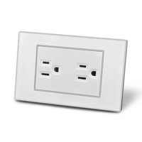 Prise standard européenne 118 avec interrupteur, prise standard européenne simple, double commande, prise de courant de type européen