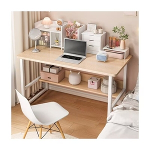 Escritorio plegable moderno de alta calidad para ordenador portátil de oficina, estante de mesa de juegos de ordenador de Metal de madera para oficina, escuela, Hospital, uso doméstico - Product Image 3