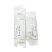 Boîte cadeau en plastique transparent en acétate écologique PVC, boîte pliante en PET avec impression pour café, bonbons, couleurs CMYK, recyclable et durable