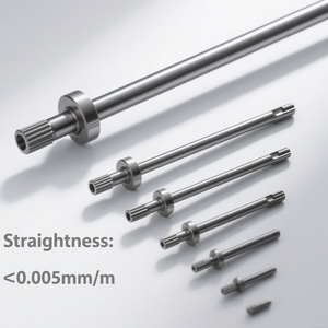 Mecanizado de fabricación personalizado de alta precisión CNC Servicio de mecanizado de fresado CNC de 5 ejes para eje de horquilla de cambio - Product Image 2