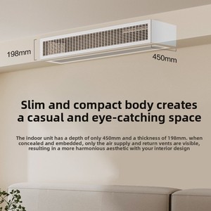 Climatiseur Central Domestique pour <span class=keywords><strong>Salon</strong></span>, Machine à Conduit, Classe I, Grande Puissance 1 CV, Monosplit Chaud/Froid à Fréquence Variable - Product Image 5