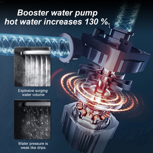 Scaldabagno Istantaneo <span class=keywords><strong>a</strong></span> Risparmio Energetico, Temperatura Costante, Montaggio <span class=keywords><strong>a</strong></span> Parete, per Doccia - Product Image 4