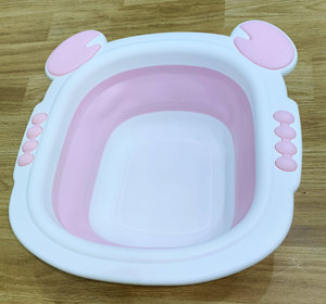 Mignon crabe en plastique épaissi pliant lavabo pour enfants personnalisé <span class=keywords><strong>rétractable</strong></span> ménage bébé lavabo - Product Image 6