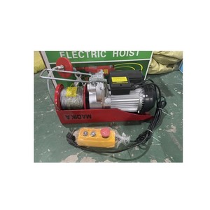 Mini Electric <b>Hoist</b> Winch Construction <b>Hoist</b> Wire Rope Lifting Goods 1000kg Micro Electric Rope <b>Hoist</b> 1 Ton 110v 220v - Product Image 2